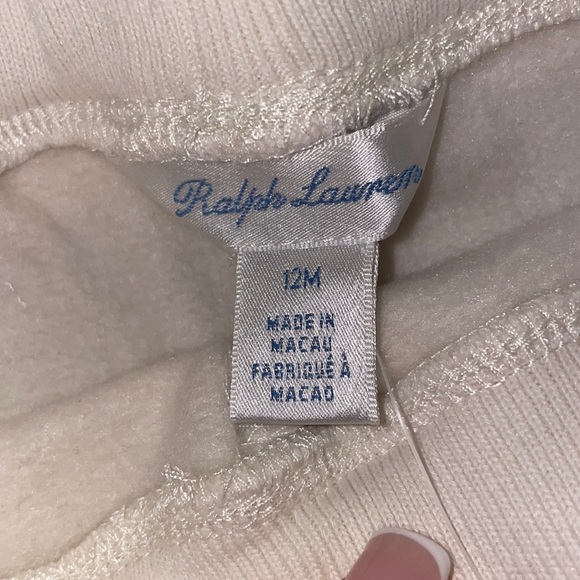 Ralph Lauren Sweat Suit Set 12Month - Picture 3 of 4